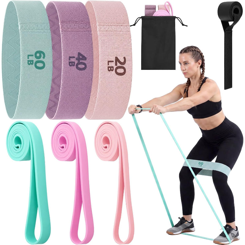 3‑Level Fabric Resistance Bands