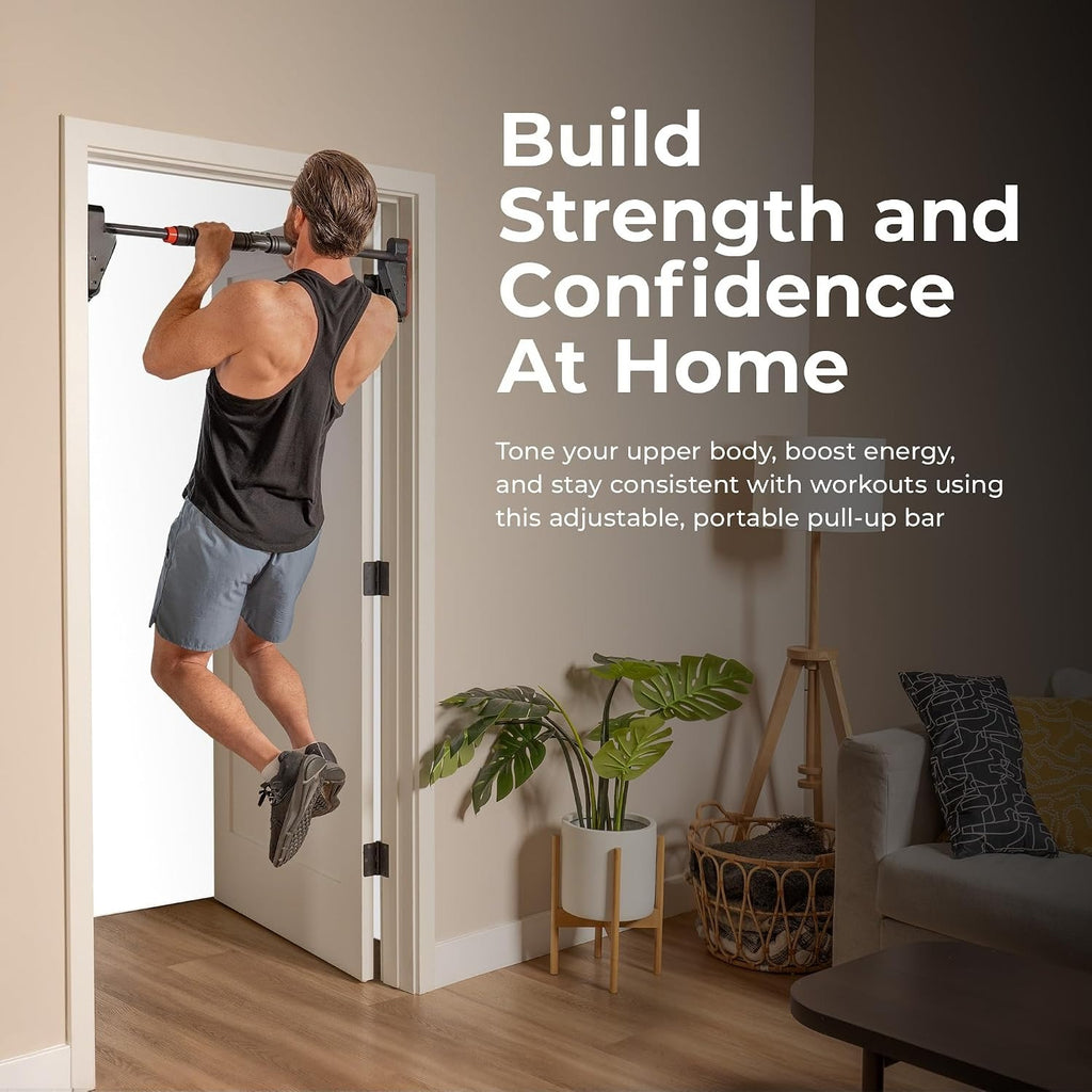 Health & Fitness Adjustable Doorway Pull‑Up Bar