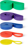 5‑Pack Multi‑Level Exercise Resistance Bands
