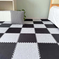 12‑Pack 30×30cm Interlocking EVA Foam Carpet Floor Tiles