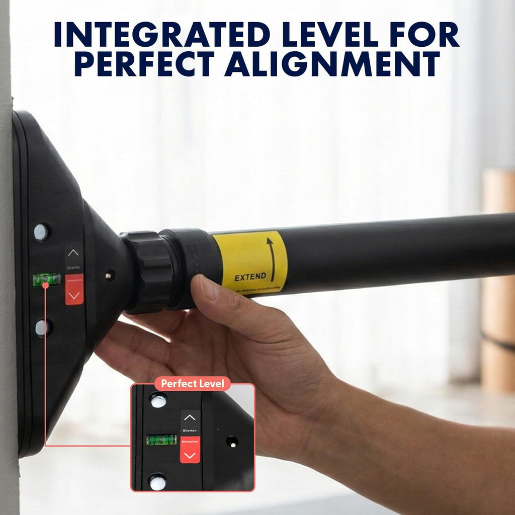 No‑Drill Doorway Adjustable Pull‑Up Bar