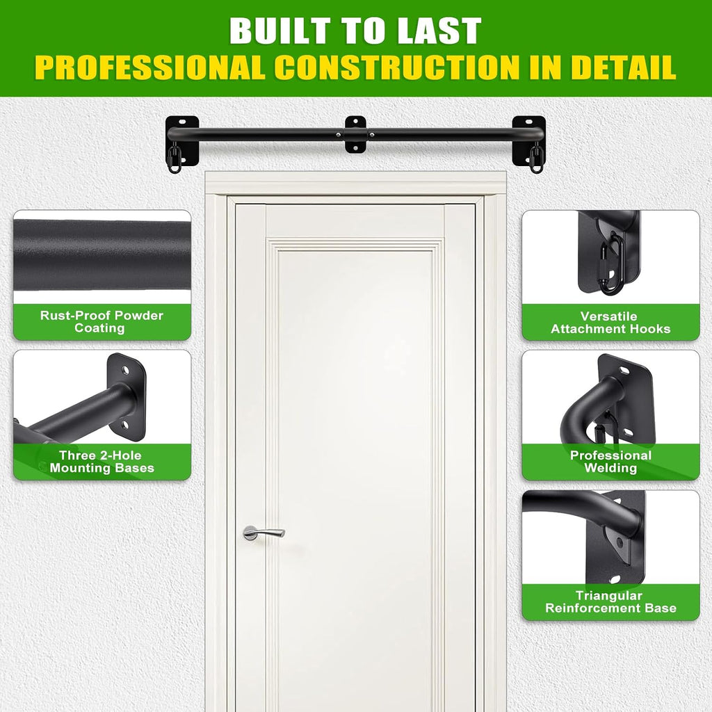 32"/36" Wall‑Mount Pull‑Up Bar