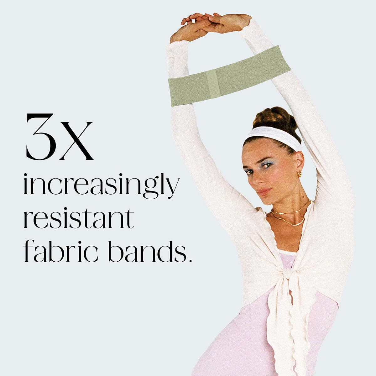 Bands Non‑Slip Fabric Resistance Bands