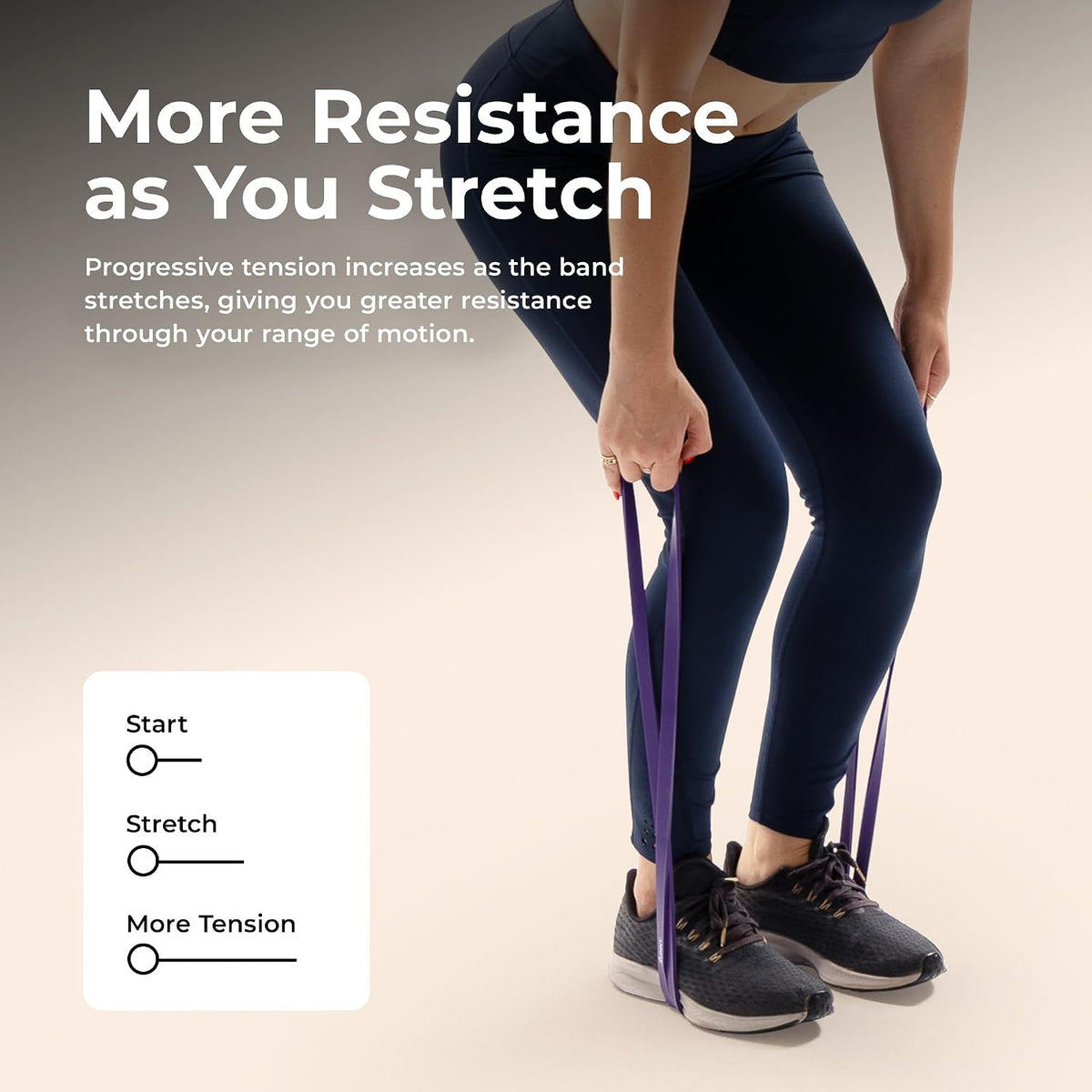 Health & Fitness Versatile Resistance Bands Set