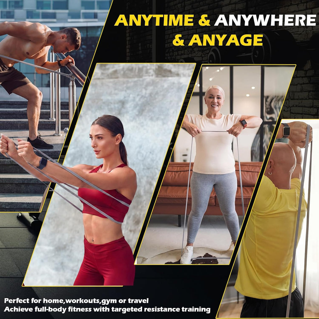 36‑Pack Loop Workout Resistance Bands