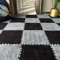 10‑Pack Interlocking Washable EVA Foam Bedroom Floor Rug