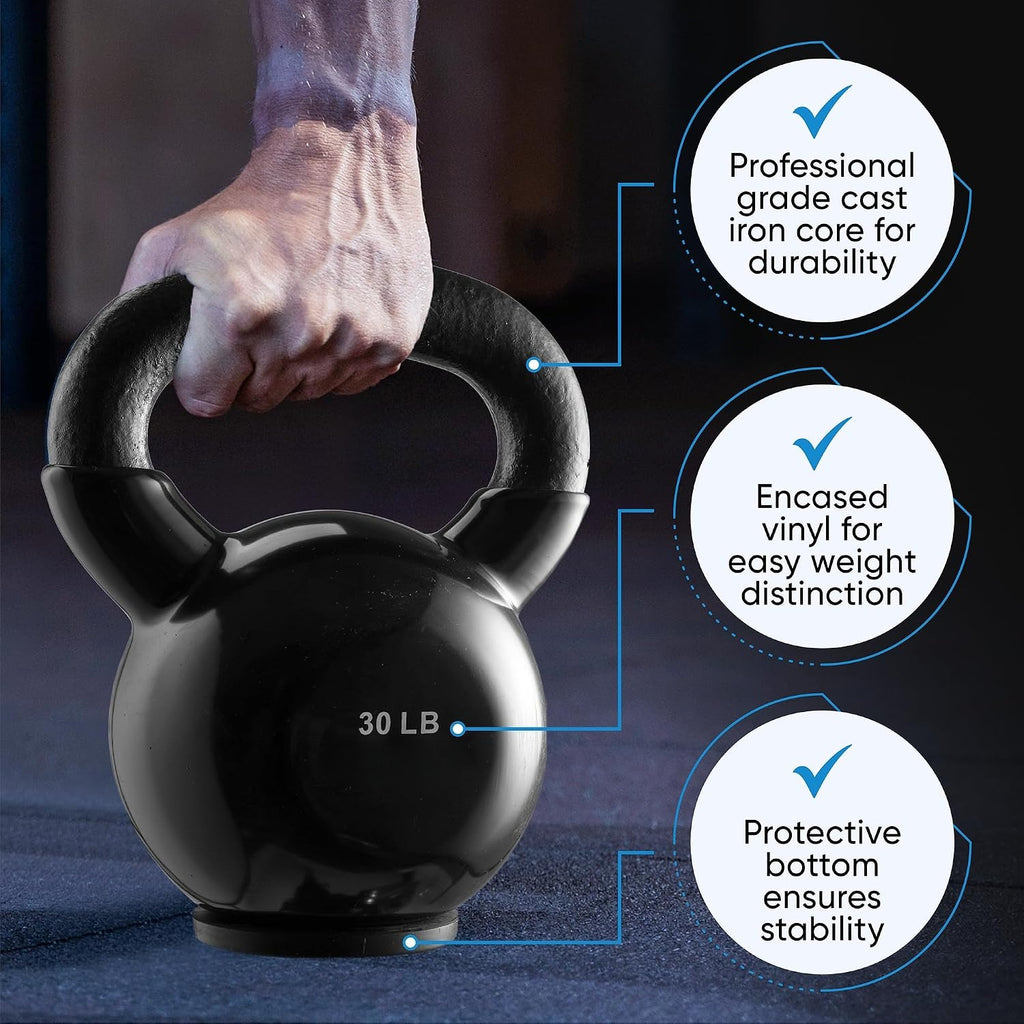 Grade Cast Iron Kettlebell Weight Set