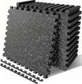 48‑Sq‑Ft 0.79‑Inch Rubber‑Top EVA Gym Floor Mats