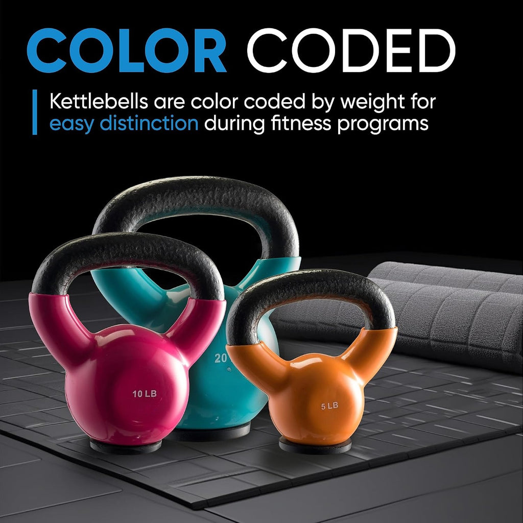 Grade Cast Iron Kettlebell Weight Set