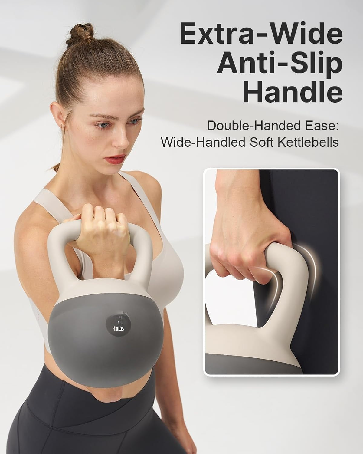Soft‑Sided Kettlebell Set for Home Workouts